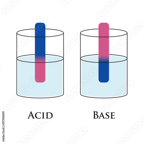 Vector. The expression is a metaphor based on the litmus test in chemistry, in which one is able to test the general acidity of a substance, but not its exact pH.