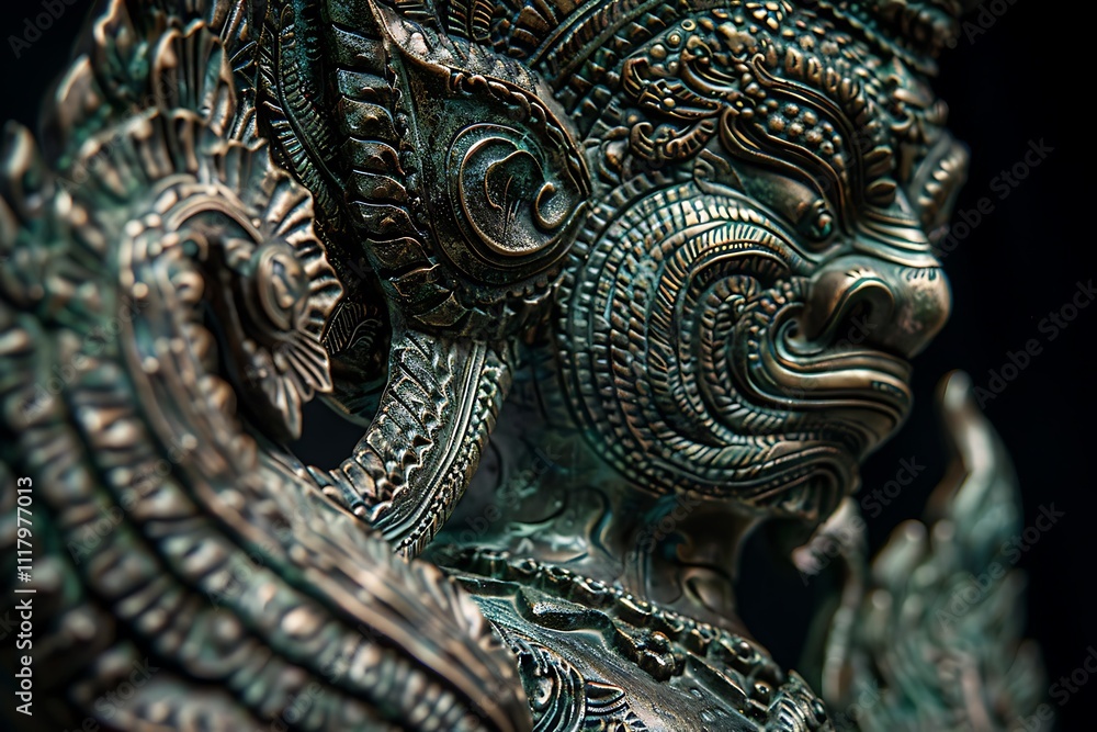Fototapeta premium chinese dragon statue