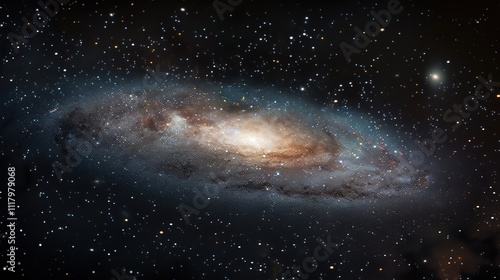 Hyper-Realistic Beauty Impressive Galaxy Nebula Captured in Stunning Detail and Splendor