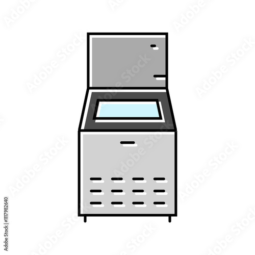 ice maker restaurant equipment color icon vector. ice maker restaurant equipment sign. isolated symbol illustration