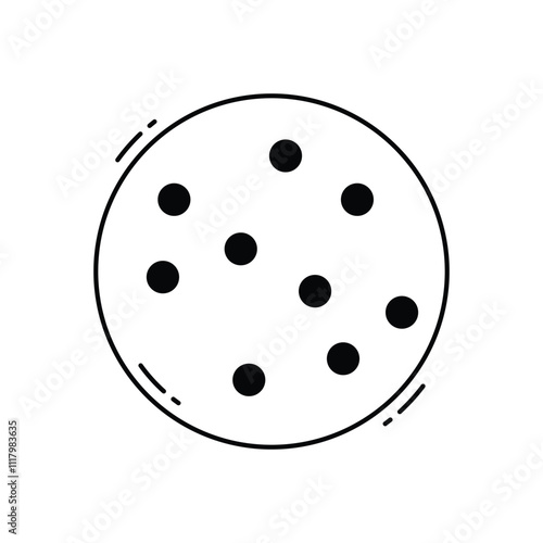 Chapati vector icon