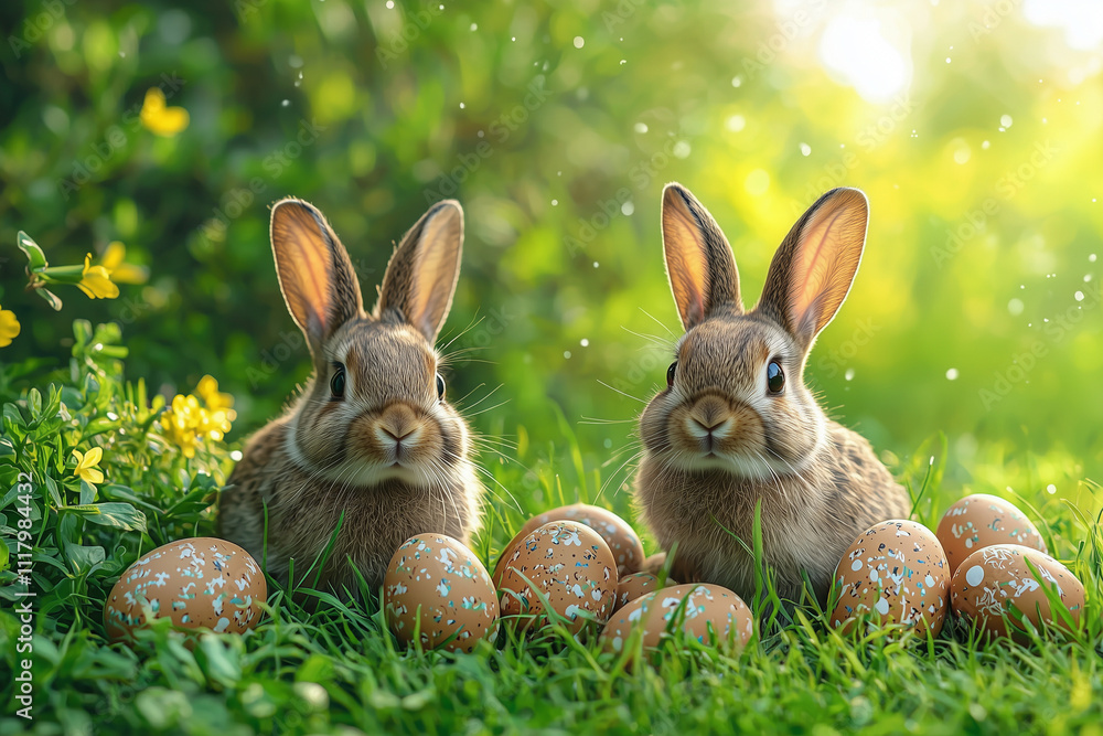 Le lapin de Pâques Le lapin de Pâques