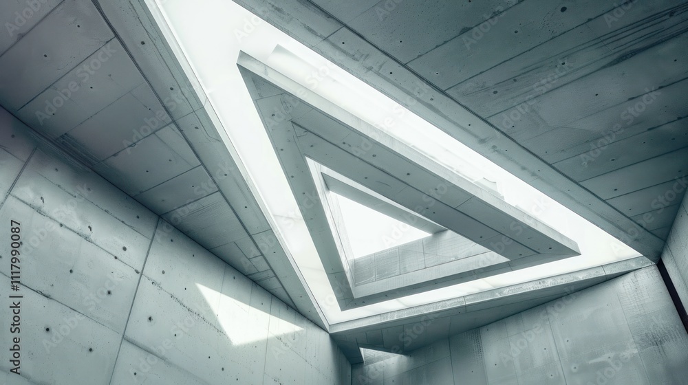 Concrete Triangles, Geometric Structure in Architecture Concrete Triangles, Geometric Structure in Architecture
