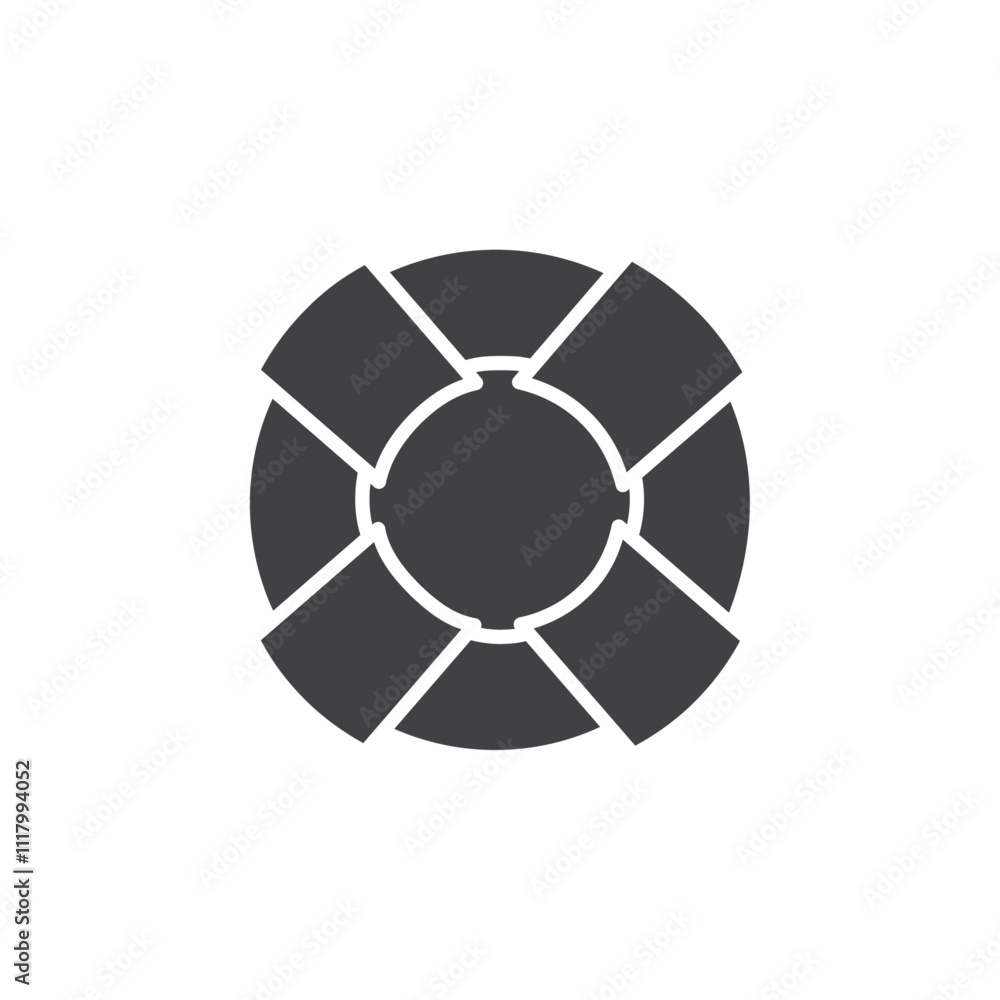 Life jacket icon flat and simple set design Life jacket icon flat and simple set design