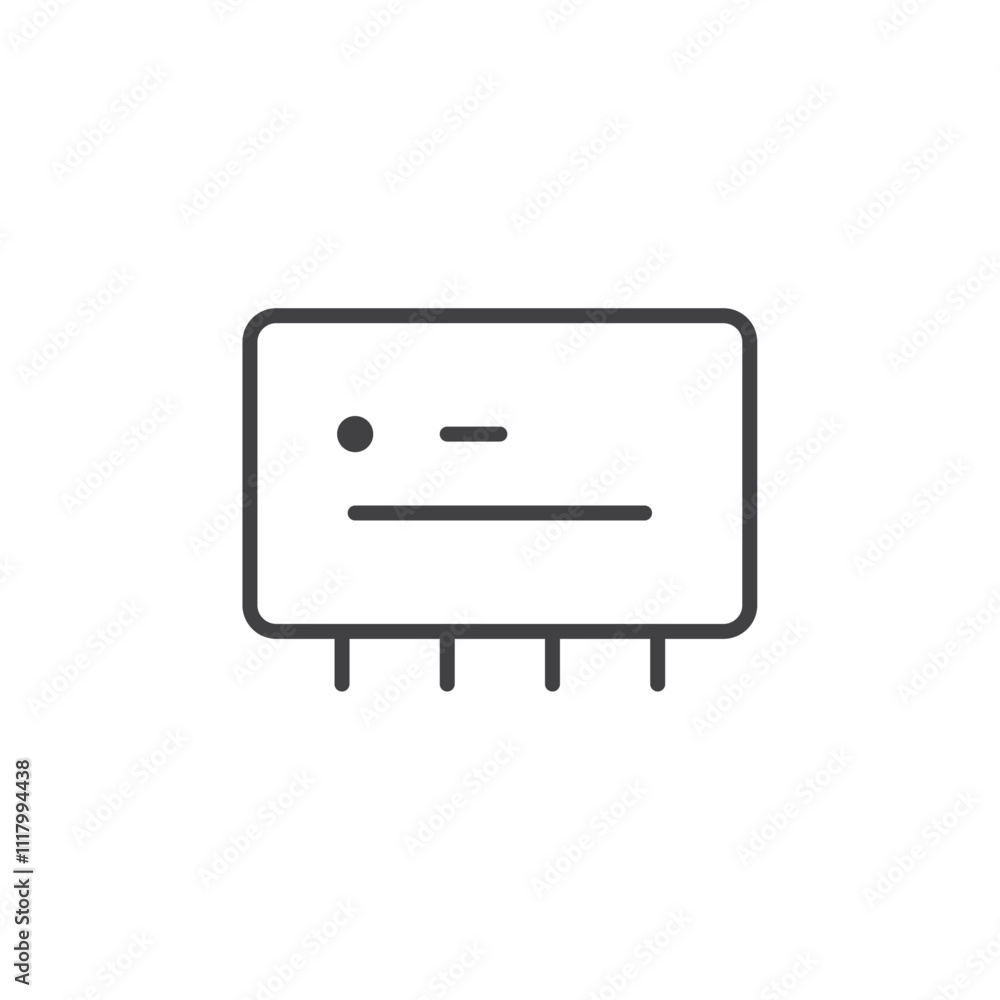 Microwave icon flat and simple set design Microwave icon flat and simple set design