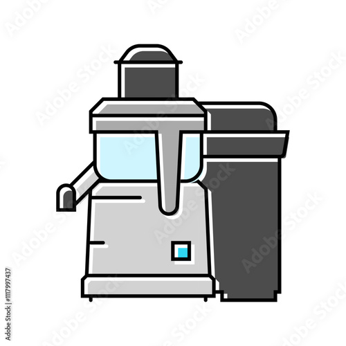 press grill restaurant equipment color icon vector. press grill restaurant equipment sign. isolated symbol illustration