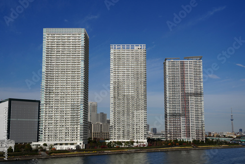 晴海のタワーマンション群