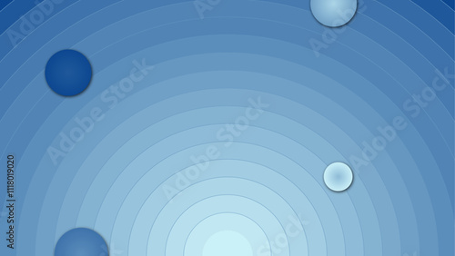 Abstract background with circles shape