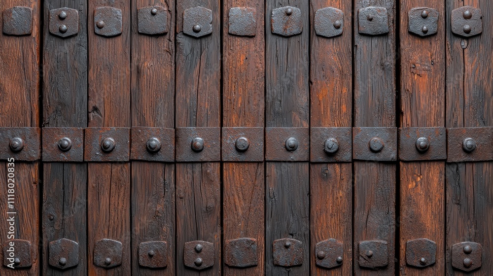 Fototapeta premium Abstract backdrop featuring a metallic texture and faded paint.