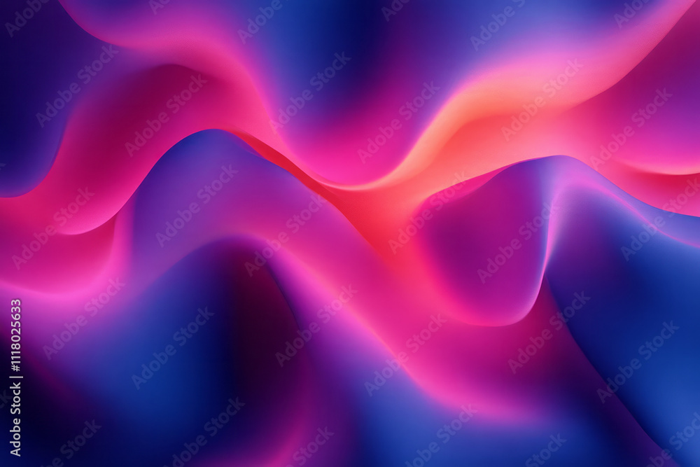 Obraz premium abstract background with pink and blue waves
