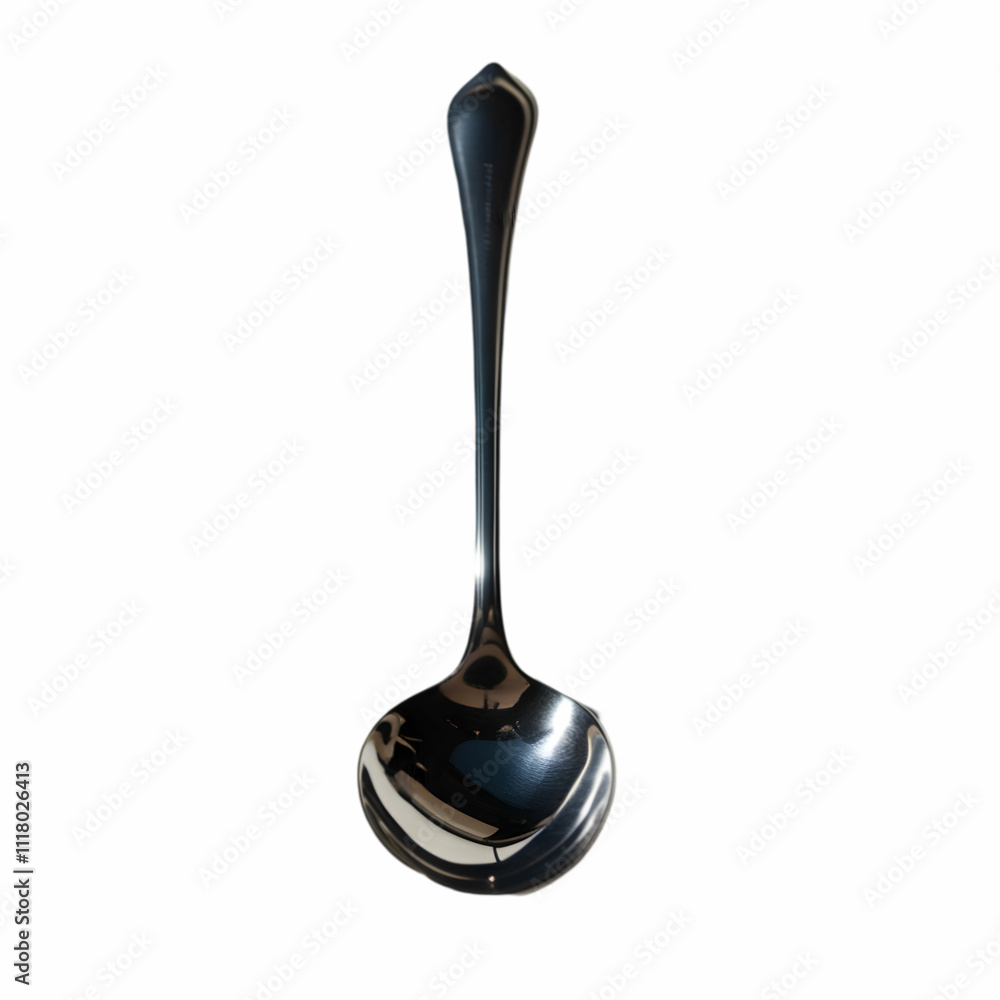 Silver spoon isolated on white background Silver spoon isolated on white background