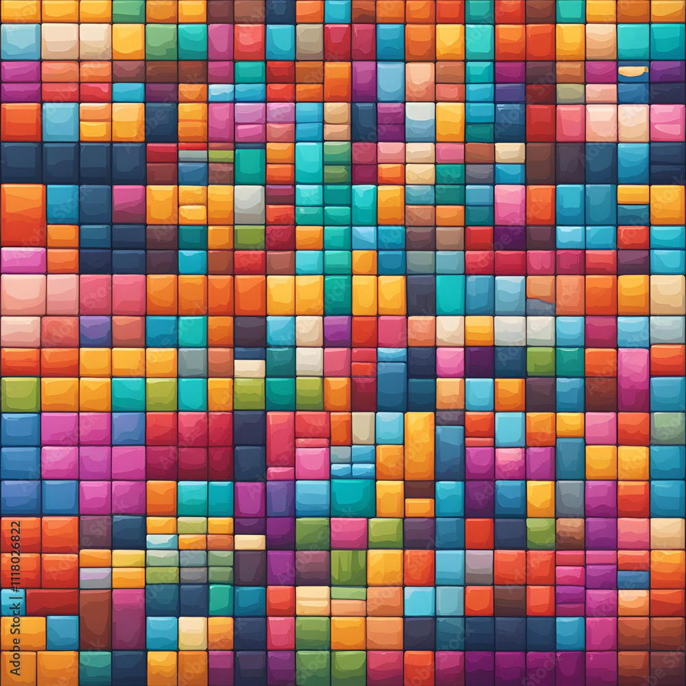 abstract background with squares