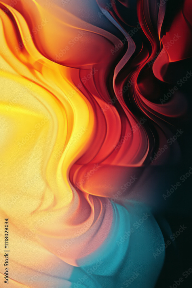 Naklejka premium a close up of a colorful abstract background