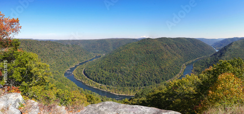 New River Gorge National Park from Grandview Overlook