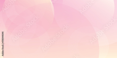 Minimalist banner background, pastel colorful, pink and yellow gradations