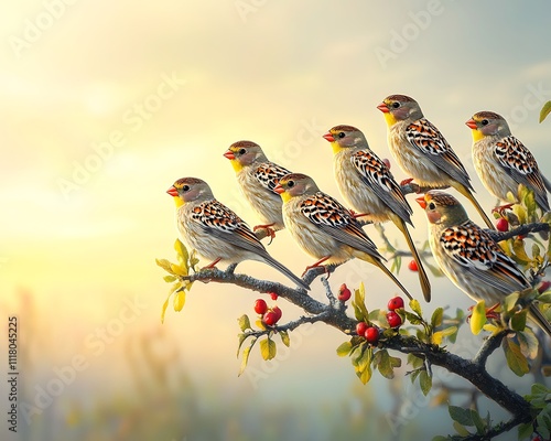 Here is the image of a bird spreading its wings in the vast, endless sky.
 photo