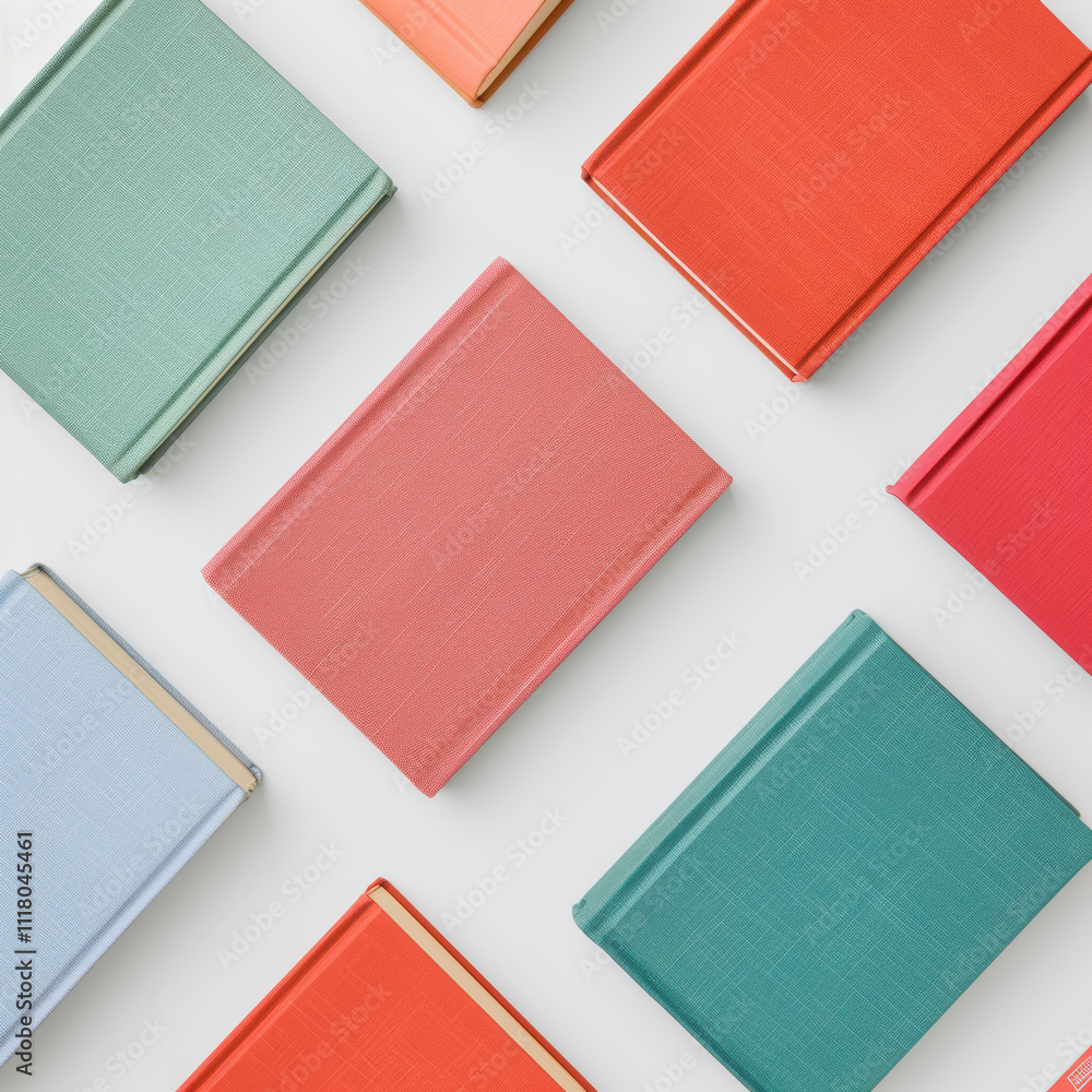 Books scattered casually, A collection of colorful, closed books arranged in a creative layout, perfect for promoting reading and literature. Books scattered casually, A collection of colorful, closed books arranged in a creative layout, perfect for promoting reading and literature.