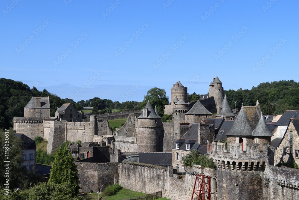 Fougères and its castle