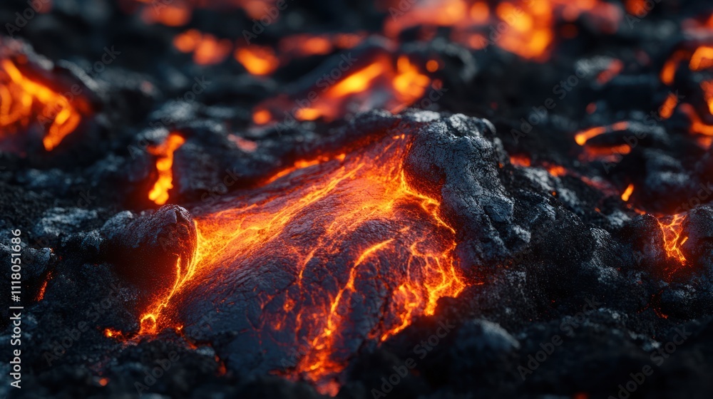 lava on a dark background lava on a dark background