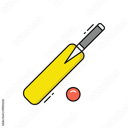 Cricket vector icon