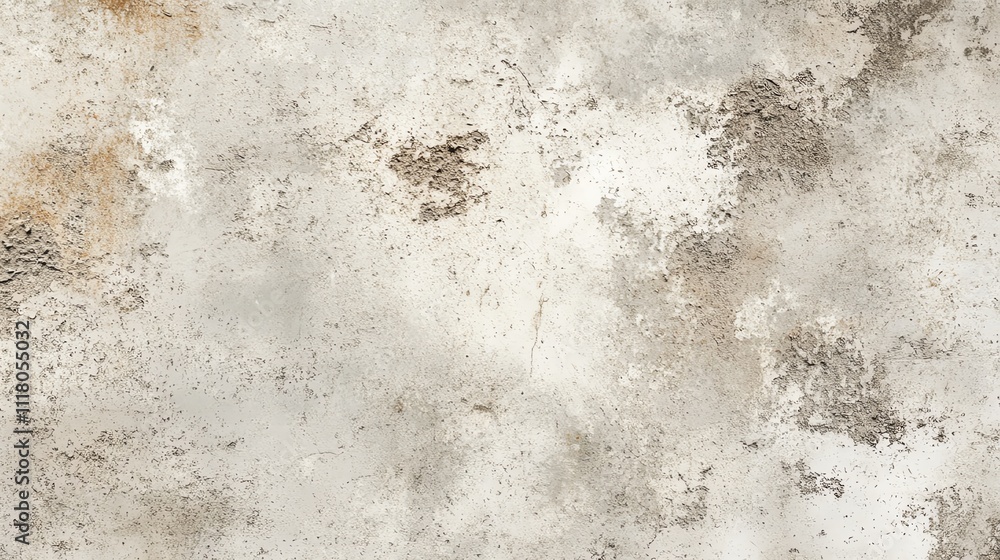 Fototapeta premium Textured wall surface with a mix of gray and beige tones.