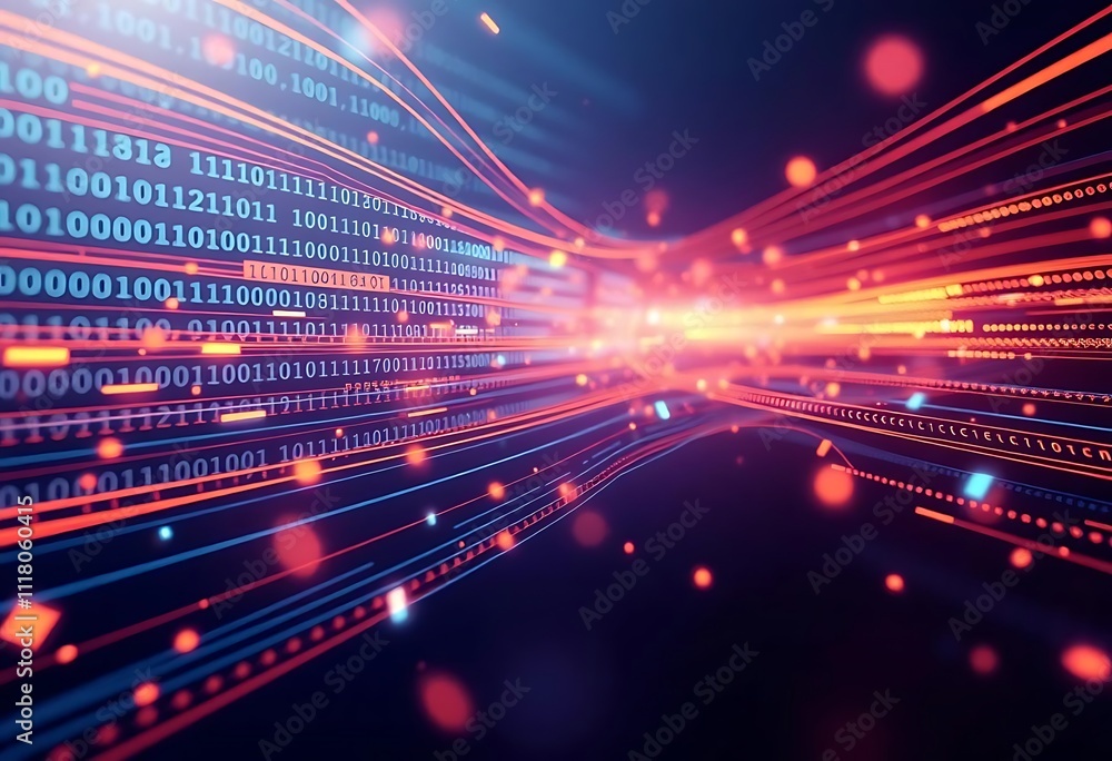 abstract background with code abstract background with code