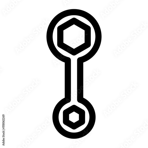 Wrench tool icon