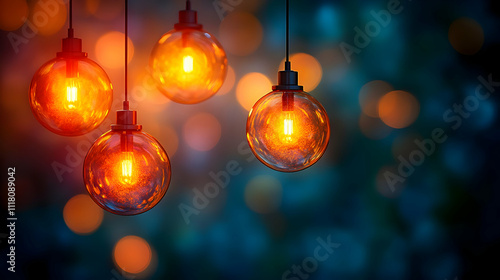 Bokeh Community Leadership concept as Bokeh digital art background featuring blurred lights and leadership elements symbolizing guidance and community management ideal for advertisements with copy spa