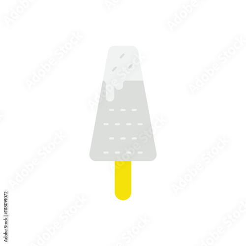 Malai kulfi vector icon