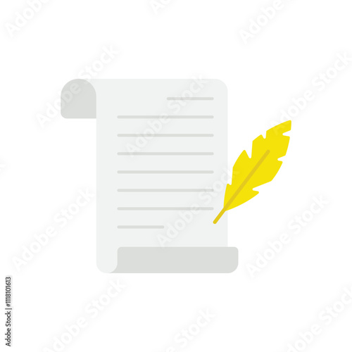 Poetry vector icon