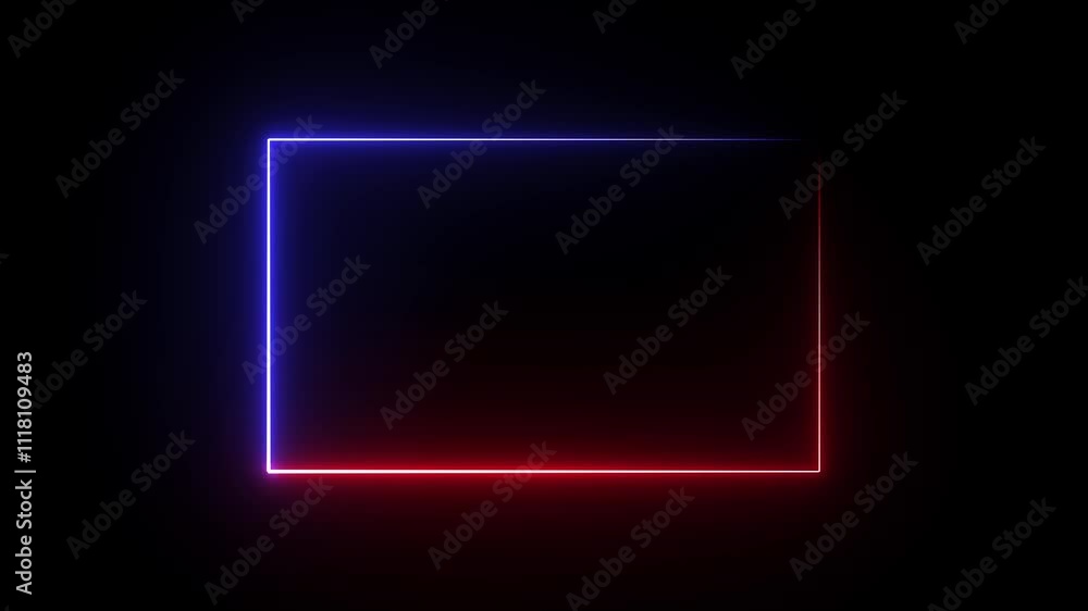 A neon rectangle features a glowing, vibrant rectangular shape with bright neon colors like pink, blue, or green, often used to emphasize focus or modern design elements. A neon rectangle features a glowing, vibrant rectangular shape with bright neon colors like pink, blue, or green, often used to emphasize focus or modern design elements.