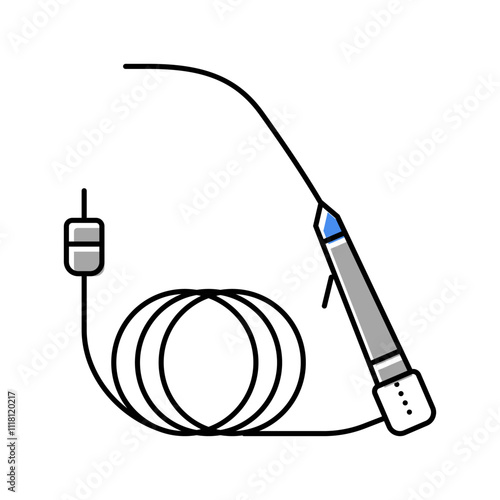 cystoscope urology color icon vector. cystoscope urology sign. isolated symbol illustration