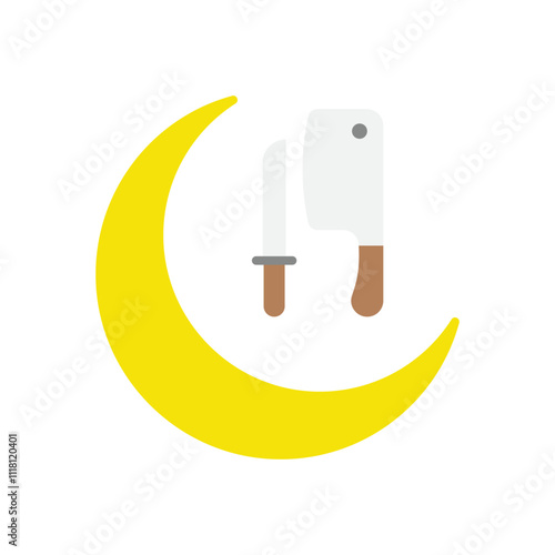 Eid al adha vector icon