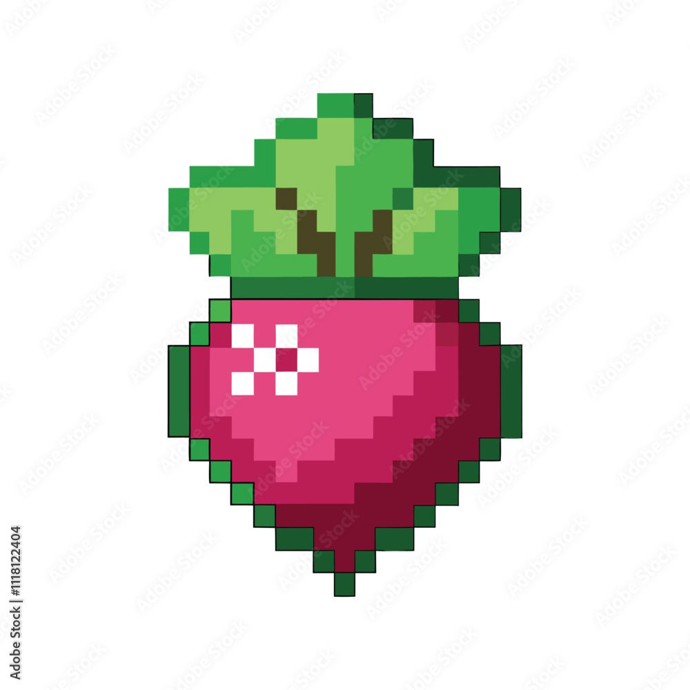 unique gaming pixel art vegetable and fruits vector art design unique gaming pixel art vegetable and fruits vector art design