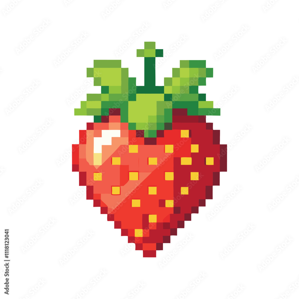 unique gaming pixel art vegetable and fruits vector art design unique gaming pixel art vegetable and fruits vector art design
