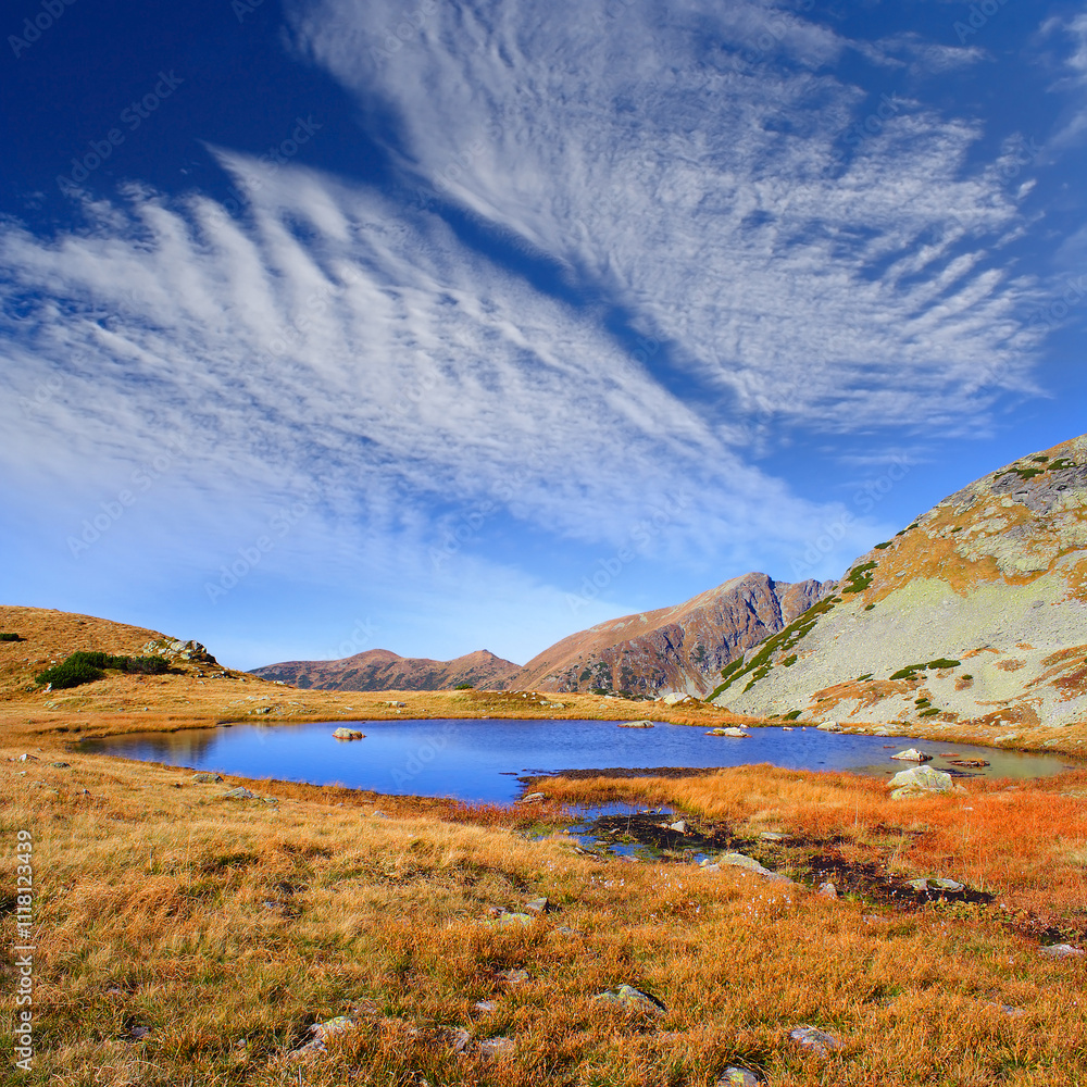 View of the mountains Rohace, west High Tatra mountains - Slovakia, Europe