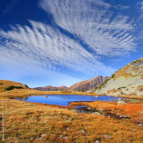 Obraz na płótnie View of the mountains Rohace, west High Tatra mountains - Slovakia, Europe w salonie