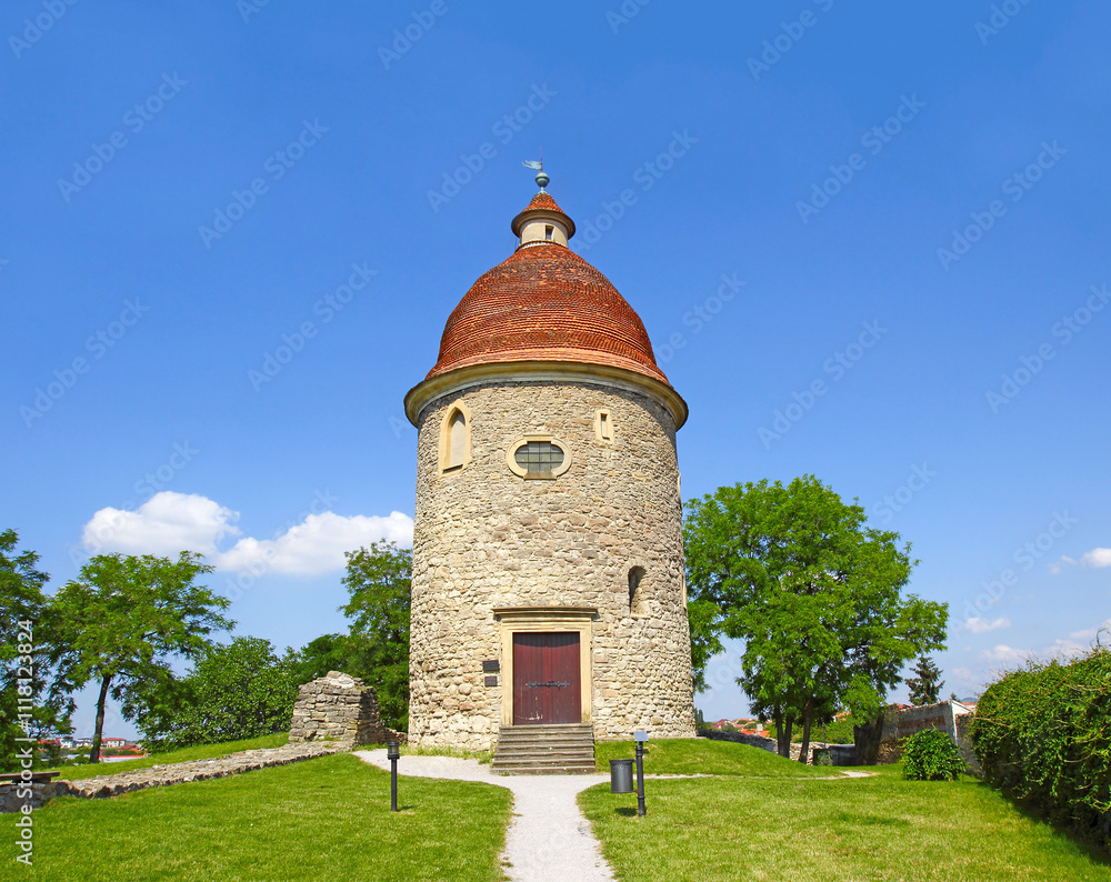The area of St Georg's Rotunda in Town Skalica, Slovakia
