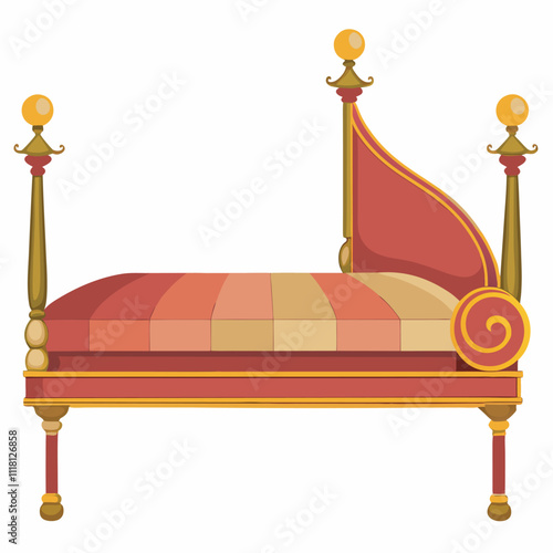 daybeds on a white background