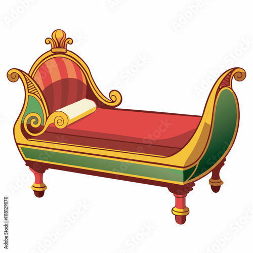 daybeds on a white background