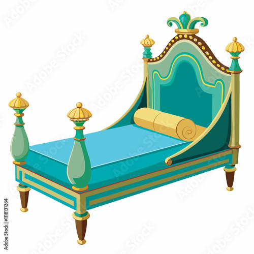 daybeds on a white background