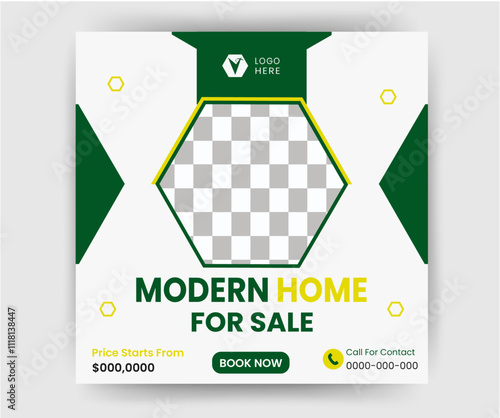 Creative modern social media post design .Editable vector design.