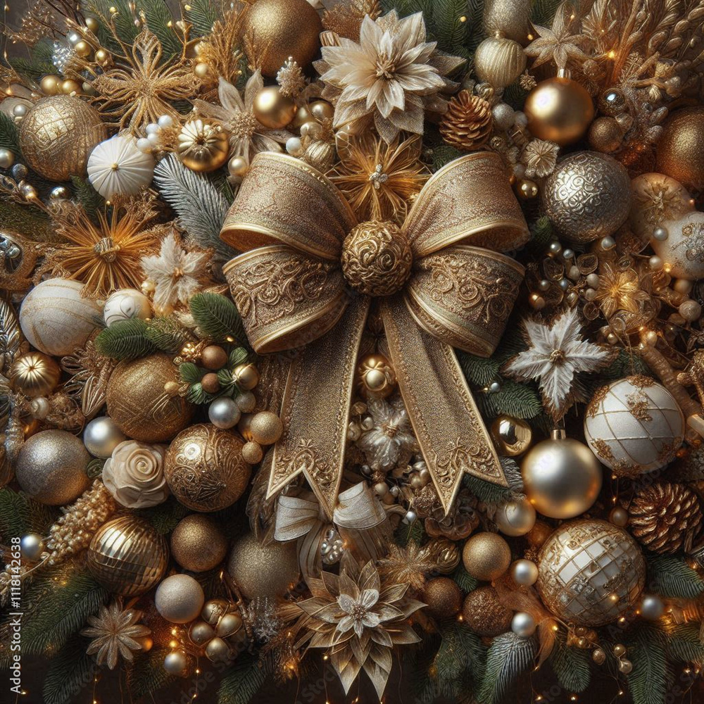 christmas decoration on a white background christmas decoration on a white background