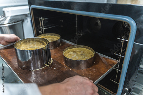 Foto Pie making process