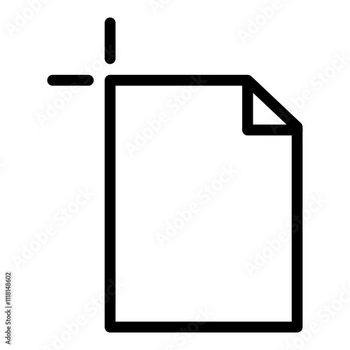 Artboard icon. Vector line icon
