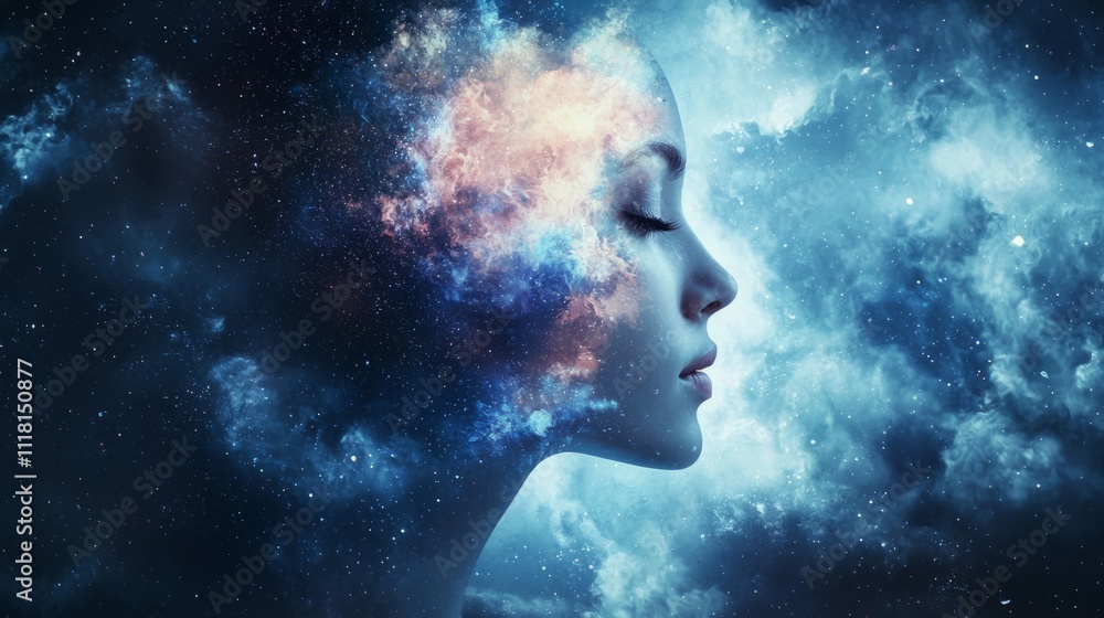 A background representing the concept of dreams and imagination, surreal imagery, space for text in a dreamlike setting A background representing the concept of dreams and imagination, surreal imagery, space for text in a dreamlike setting