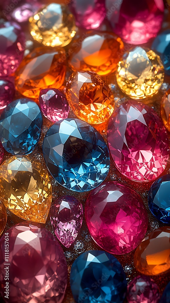 Artistic close up featuring sparkling gemstones captured with vibrant color and clarity pictures Artistic close up featuring sparkling gemstones captured with vibrant color and clarity pictures