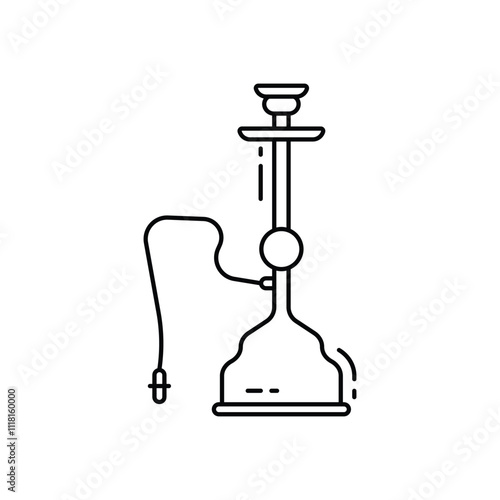 Hookah vector icon