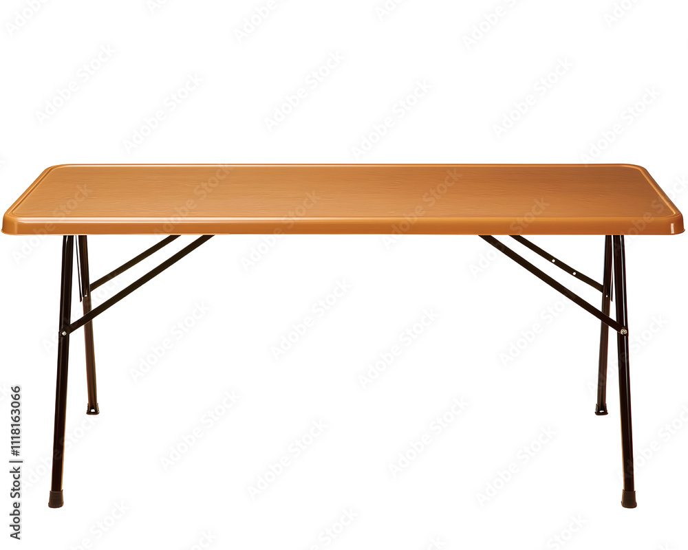 Brown Plastic Folding Table Brown Plastic Folding Table