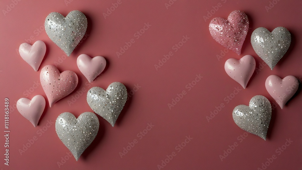 Obraz premium heart from the shells